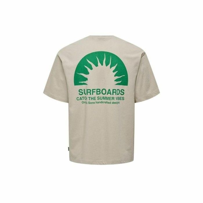 Camiseta de Manga Corta Hombre Only & Sons Onskasen Rlx Gris XL 1