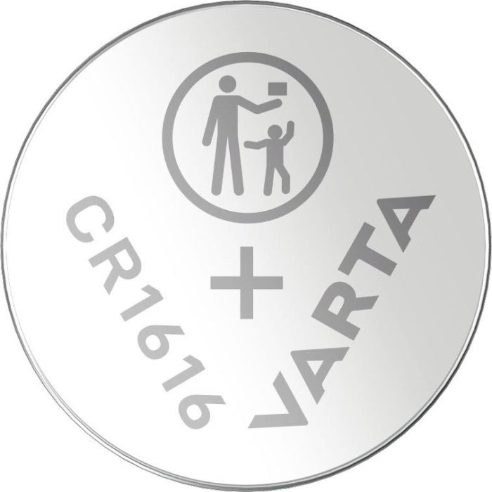 Varta Pila de Botón Lithium CR1616 3V Ø16x1,6mm Blister 1 Unidad 2