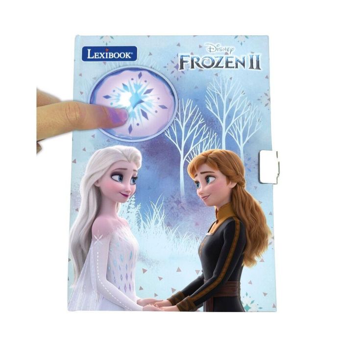 Lexibook Diario Electrónico The Snow Queen con Efectos de Luz, Candado y Accesorios (Pegatinas, Bolígrafo, Rotuladores) +3 años 0 Lexibook Diario Electrónico The Snow Queen con Efectos de Luz, Candado y Accesorios (Pegatinas, Bolígrafo, Rotuladores) +3 años 0