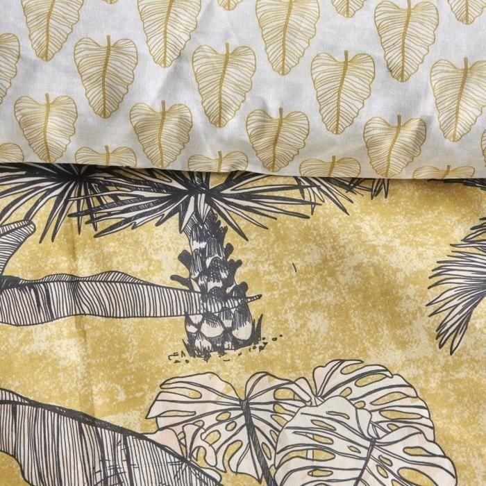Juego de funda nórdica - HOY - Sunshine 0.15 - 220x240cm - 2 personas - Estampado - Algodón de 57 hilos 1 Juego de funda nórdica - HOY - Sunshine 0.15 - 220x240cm - 2 personas - Estampado - Algodón de 57 hilos 1
