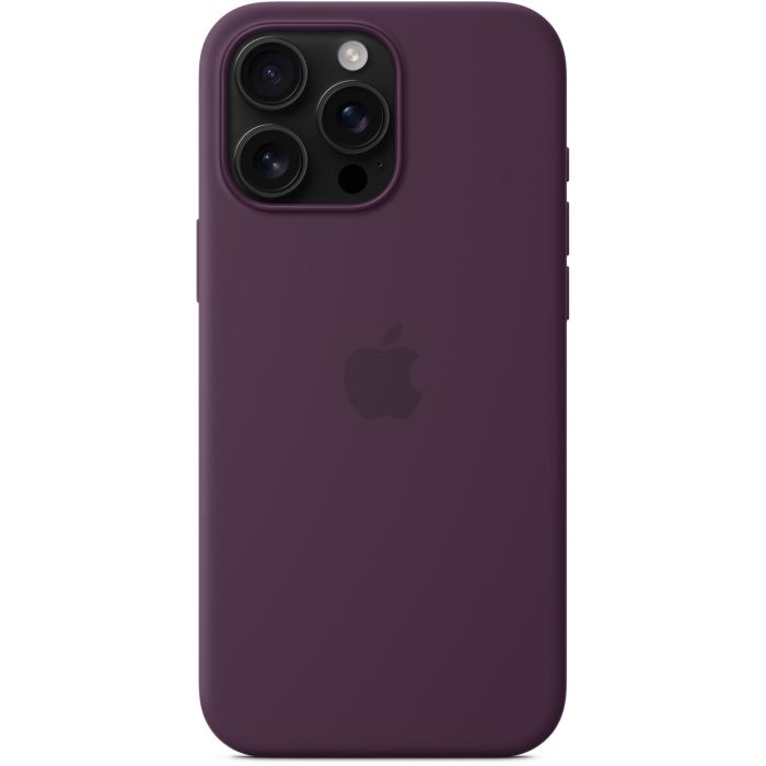 Apple Funda para iPhone 16 Pro Max de Silicona con MagSafe - Ciruela 3
