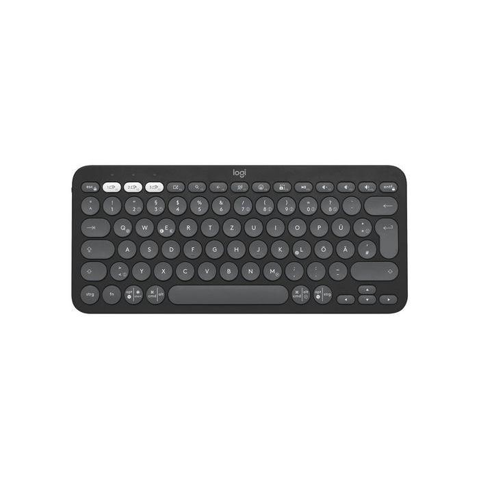 Logitech Pebble Keys 2 K380s Multi-device Bluetooth Keyboard, Recycled Plastic, 36 Months Battery, Quiet Typing, Windows, macOS, iPadOS, iOS, Android 0 Logitech Pebble Keys 2 K380s Multi-device Bluetooth Keyboard, Recycled Plastic, 36 Months Battery, Quiet Typing, Windows, macOS, iPadOS, iOS, Android 0