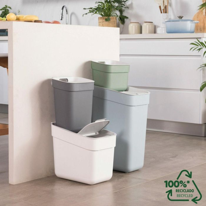 Cubo de basura Curver Gris Plástico 30 L (6 Unidades) 5 Cubo de basura Curver Gris Plástico 30 L (6 Unidades) 5