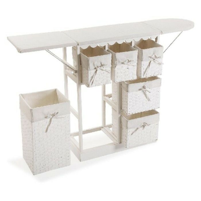 Centro de Planchado Basic Blanco Madera (30 x 85 x 130 cm) 3