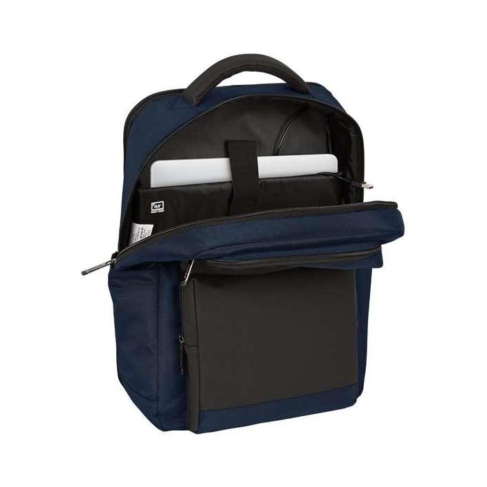 Cartera Escolar Safta Business Black-Blue-Grey Mochila 2 Bolsillos Portatil 15,6-'+Usb 310x130x440 mm 10 Cartera Escolar Safta Business Black-Blue-Grey Mochila 2 Bolsillos Portatil 15,6-'+Usb 310x130x440 mm 10