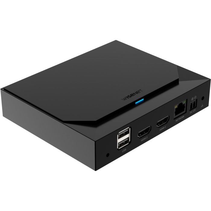 Hanwha Wisenet SPD-152 Decodificador de Vídeo para hasta 64 Canales, 8MP@60fps, Doble Puerto HDMI UHD, PoE/12V DC 2 Hanwha Wisenet SPD-152 Decodificador de Vídeo para hasta 64 Canales, 8MP@60fps, Doble Puerto HDMI UHD, PoE/12V DC 2
