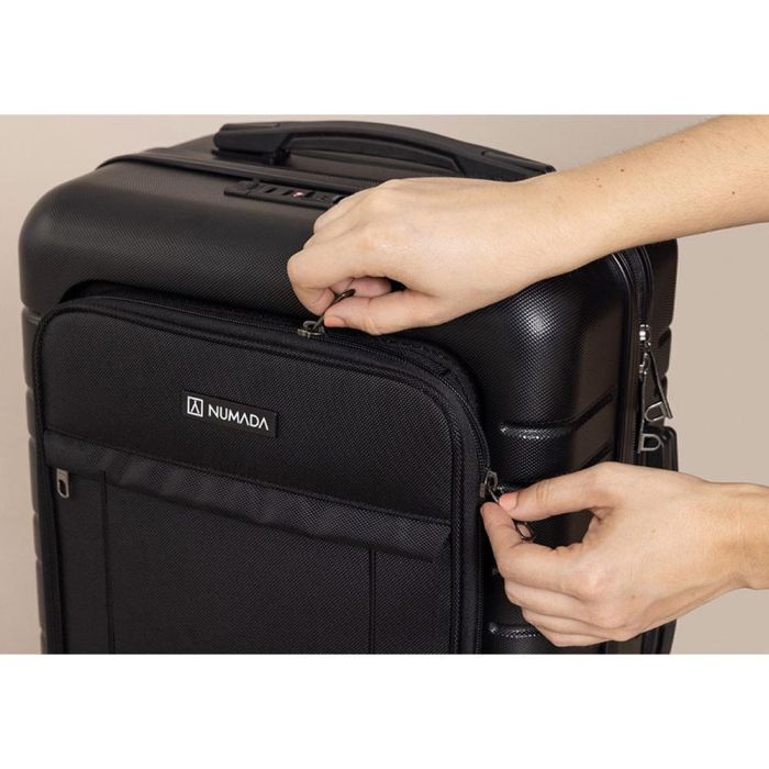 Maleta 38l de cabina t21 negra rigida business 55x35,5x23,5cm 1200608 numada 5