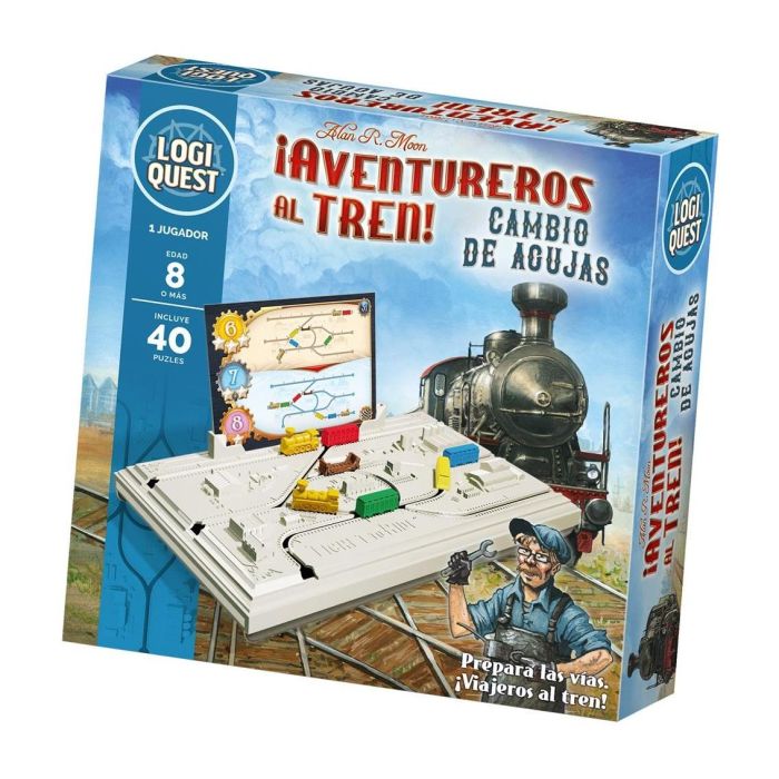Mixlore MIXLQ02ES Juego de Mesa Logiquest ¡Aventureros Al Tren! Juego de estrategia en era de locomotoras 0 Mixlore MIXLQ02ES Juego de Mesa Logiquest ¡Aventureros Al Tren! Juego de estrategia en era de locomotoras 0
