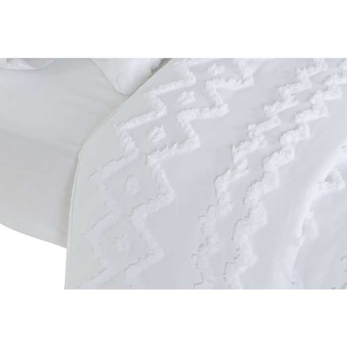 Colcha Boho DKD Home Decor Blanco 260 x 180 cm 1 Colcha Boho DKD Home Decor Blanco 260 x 180 cm 1
