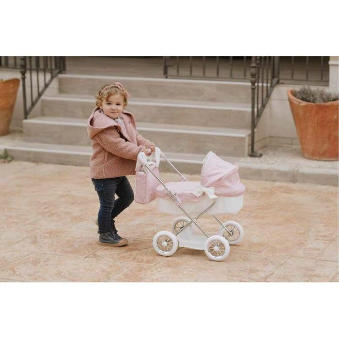 Coche capota reborn de paris 37x56x56 cm c/bolso (altura manillar: 55 cm) 9