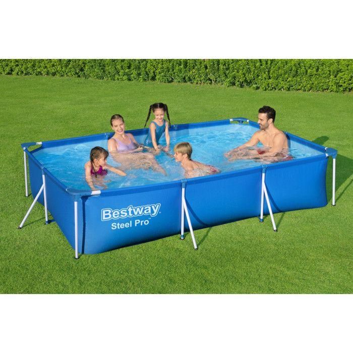 Piscina Tubular Rectangular BESTWAY 3x2.01x0.66m 2 Piscina Tubular Rectangular BESTWAY 3x2.01x0.66m 2