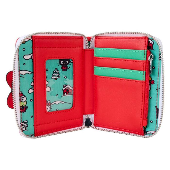 Cartera Christmas Hello Kitty Sanrio Loungefly 3