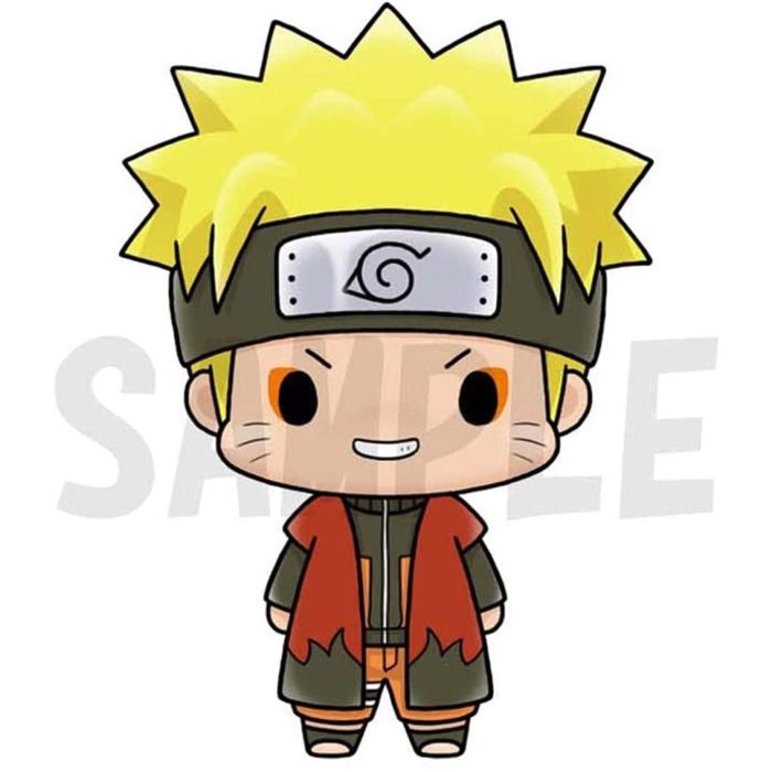 Megahouse Figuras Naruto Chokorin Mascot Set Completo 6 Personajes (Naruto, Sasuke, Itachi, Sasori, Deidara, Gaara) 1