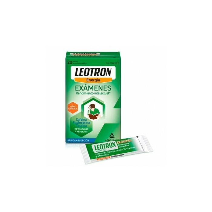 Leotron Examenes 20 Sobres Multivitamínico Para El Sistema Inmunitario Y Niveles De Energía