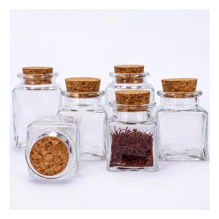 Tarrito de vidrio con tapón de corcho 50 ml - La Mediterranea (36 Unidades) 4 Tarrito de vidrio con tapón de corcho 50 ml - La Mediterranea (36 Unidades) 4