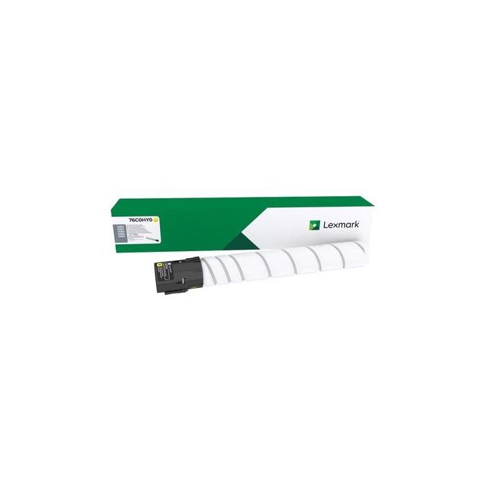 Lexmark 76C0HY0 Toner Gelb, Rendimiento de hasta 34.000 páginas