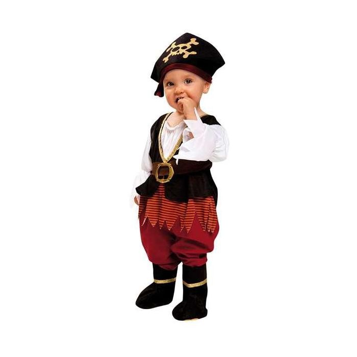 Disfraz bebé pirata niña talla 7-12 meses Disfraz bebé pirata niña talla 7-12 meses