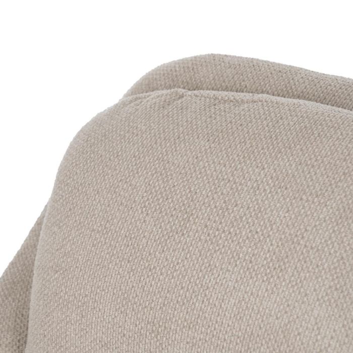 Sillón Beige Tejido-Metal 69 X 73 X 79 cm