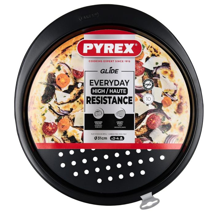Molde Pizza Horno Acero Glide Pyrex® 31 cm 1 Molde Pizza Horno Acero Glide Pyrex® 31 cm 1
