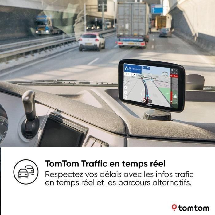 GPS para vehículos pesados - TOM TOM - GO Expert Plus - Pantalla HD 7 - Mapas del mundo Premium Pack 3 GPS para vehículos pesados - TOM TOM - GO Expert Plus - Pantalla HD 7 - Mapas del mundo Premium Pack 3