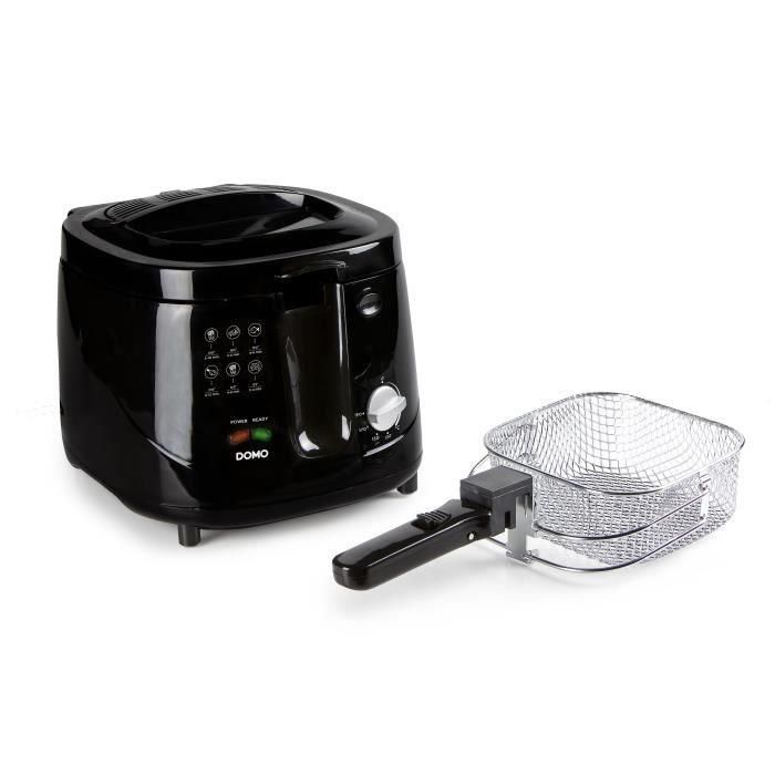 DOMO DO461FR Classic freidora eléctrica - Negro 2 DOMO DO461FR Classic freidora eléctrica - Negro 2