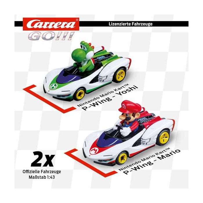 CARRERA Circuito de Carreras Mario & Yoshi Mario Kart Escala 1:43 +6 años 2 Jugadores 1