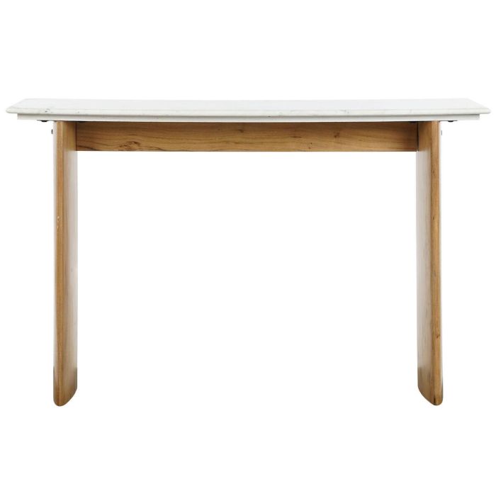 Consola Scandi DKD Home Decor Blanco Marron 38 x 77 x 120 cm 1 Consola Scandi DKD Home Decor Blanco Marron 38 x 77 x 120 cm 1