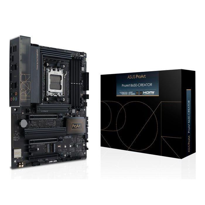 ASUS PROART B650-CREATOR Placa Base AMD AM5 Ryzen 7000 DDR5 ATX para PC Gaming y Creación Contenido 0 ASUS PROART B650-CREATOR Placa Base AMD AM5 Ryzen 7000 DDR5 ATX para PC Gaming y Creación Contenido 0