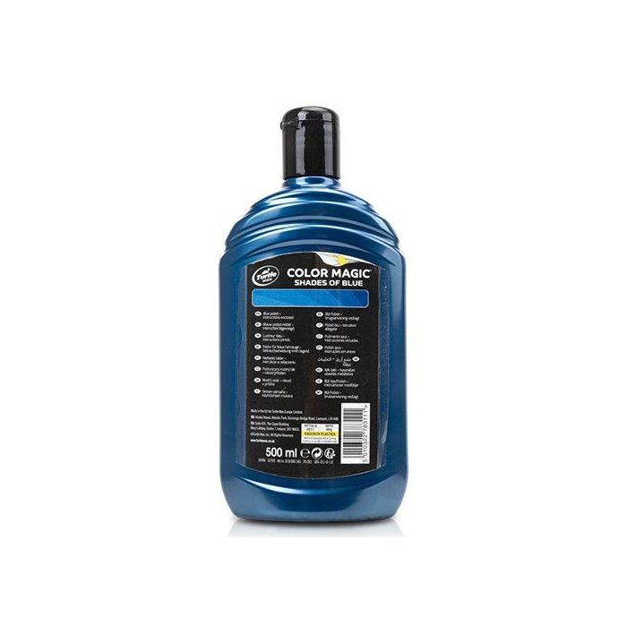 Abc Cera con Color Azul Oscuro 500 mL Cs6 Fg7100 TW52709 - Limpia, Abrillanta, Restaura y Da Color 1
