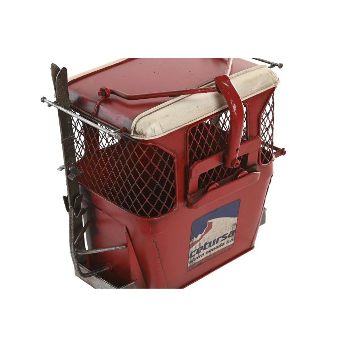 Vehiculo Decoracion Vintage DKD Home Decor Rojo 12 x 18 x 18 cm 1