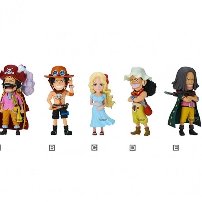 Banpresto Figura One Piece World Collectable Figure Parent-Child Bloodline 2 Set 12 Unidades 7 cm
