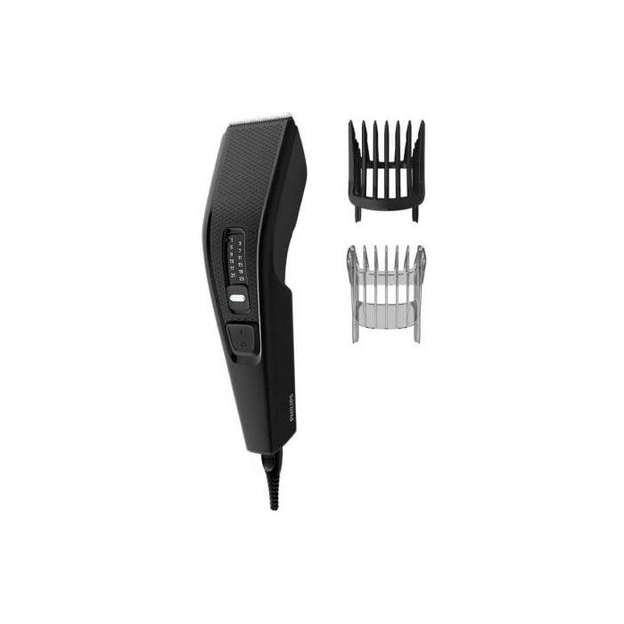 Philips HC3510-15 Cortapelos con Cable, 2 Accesorios, Mango Ergonómico, Cuchillas Acero Inoxidable Philips HC3510-15 Cortapelos con Cable, 2 Accesorios, Mango Ergonómico, Cuchillas Acero Inoxidable