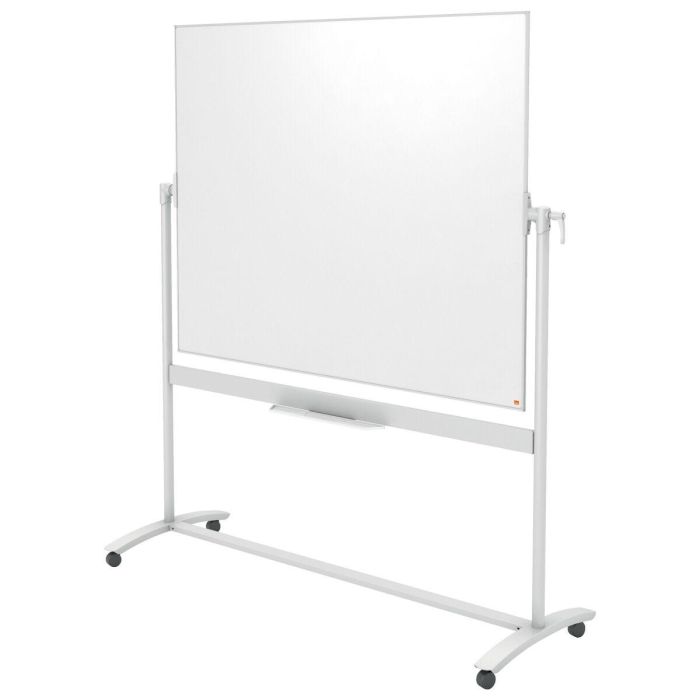 Nobo Pizarra Blanca Magnética Móvil Nano Clean Classic 150x120 cm