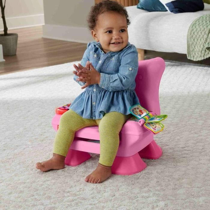 Fisher-Price JFF07 - Ríe y Aprende - Silla Electrónica de Aprendizaje Progresivo Rosa 3 Fisher-Price JFF07 - Ríe y Aprende - Silla Electrónica de Aprendizaje Progresivo Rosa 3