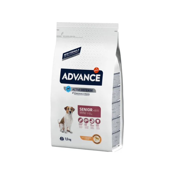 Advance Canine Senior Mini Pollo Arroz 1,5 kg