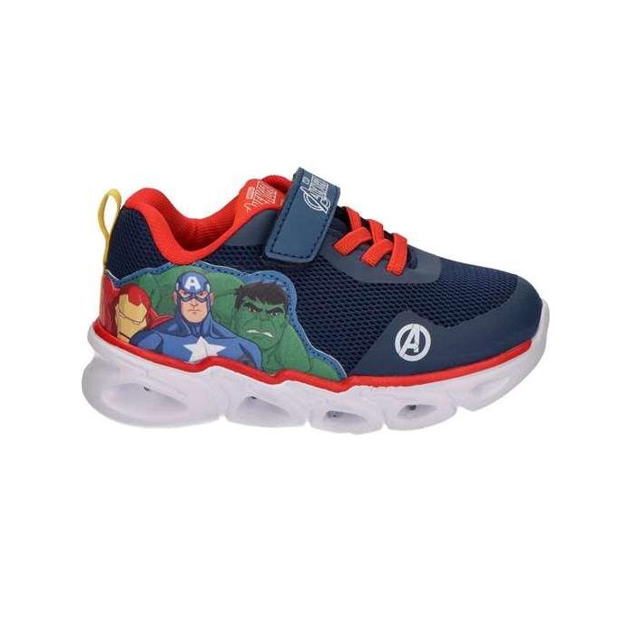 Cerdá Deportiva Suela Ligera EVA con Luces Avengers T027 - Azul Talla 27 0 Cerdá Deportiva Suela Ligera EVA con Luces Avengers T027 - Azul Talla 27 0