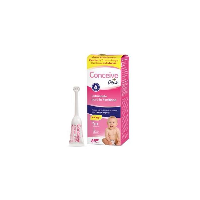 Lubricante Conceive Plus 8 Aplicadores Unidosi