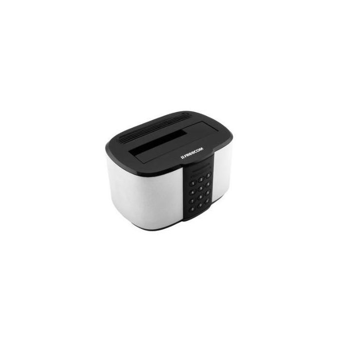 Freecom mDock Keypad Secure Estación de Acoplamiento para Discos Duros HDD 2.5"/3.5" con Teclado PIN y Cifrado Hardware AES 256-bit 1