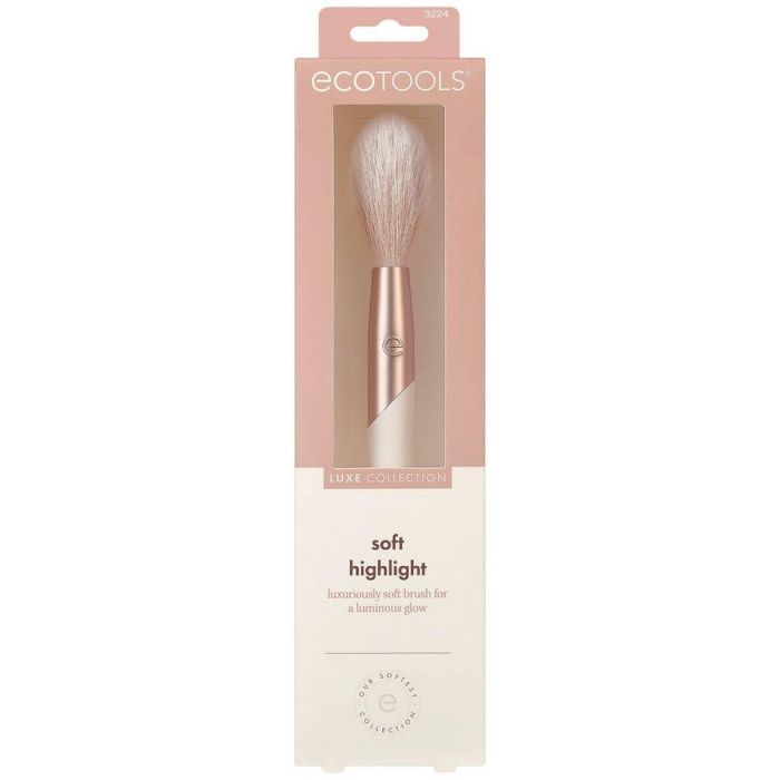 Ecotools Brocha de Maquillaje LUXE Soft Highlight Brush 1 Unidad 0 Ecotools Brocha de Maquillaje LUXE Soft Highlight Brush 1 Unidad 0