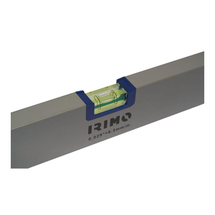 Irimo Nivel Tubular de Aluminio 981-800-1 800x20x49mm Precisión ±0,5mm/m 3 Frascos Alta Visibilidad Aluminio Ligero Perfil Resistente 1