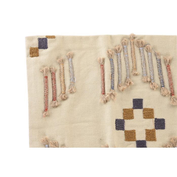 DKD Home Decor Funda Cojín Beige Poliéster Algodón 40 x 60 cm Cierre Cremallera Oculta 1 DKD Home Decor Funda Cojín Beige Poliéster Algodón 40 x 60 cm Cierre Cremallera Oculta 1