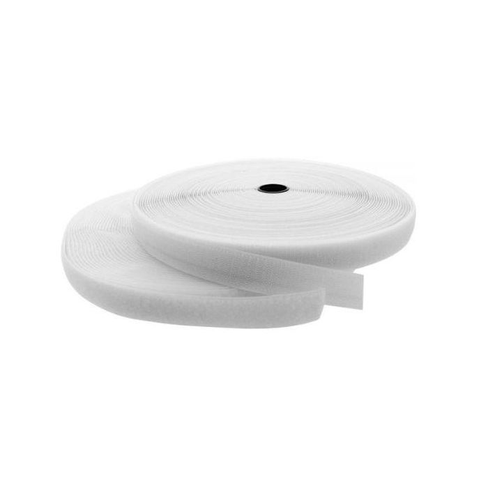 Lanview Hook and Loop Roll 10m x 10mm White Lanview Hook and Loop Roll 10m x 10mm White