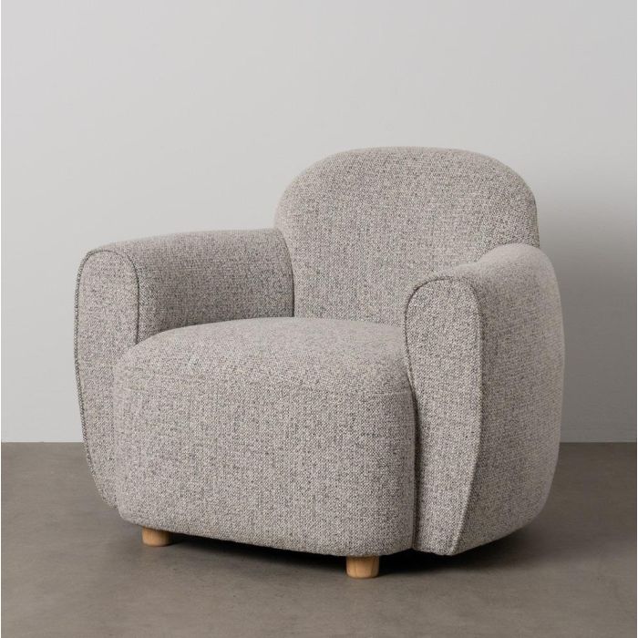 Sillón Jaspeado Tejido Salón 90 X 81 X 67 cm