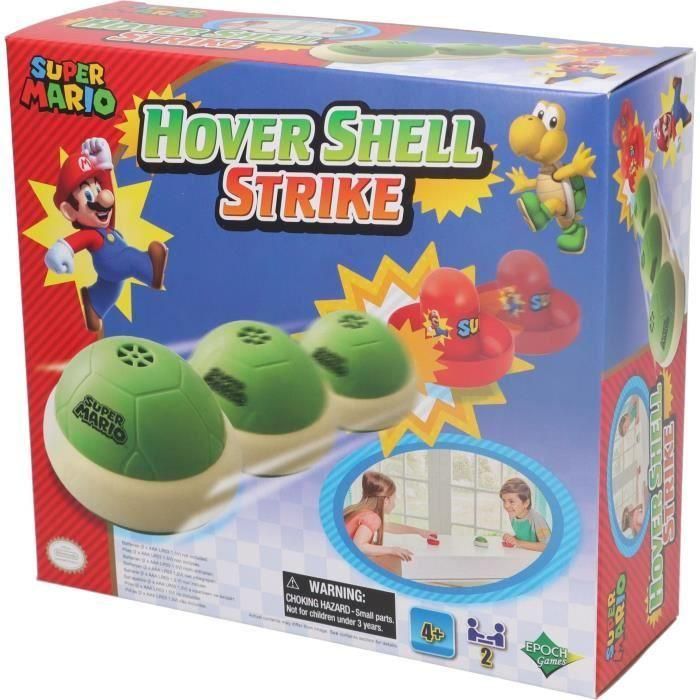 Epoch 7397 Juego Super Mario Hover Shell Strike - Juego de Mesa con Tanque de Koopa Deslizante, estilo Hockey de Aire para niños +4 años Epoch 7397 Juego Super Mario Hover Shell Strike - Juego de Mesa con Tanque de Koopa Deslizante, estilo Hockey de Aire para niños +4 años