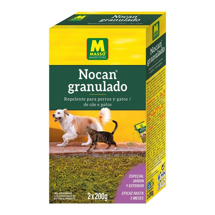 Massó Nocan granulado 400 gr - Repelente para perros y gatos, eficacia hasta 3 meses 0 Massó Nocan granulado 400 gr - Repelente para perros y gatos, eficacia hasta 3 meses 0