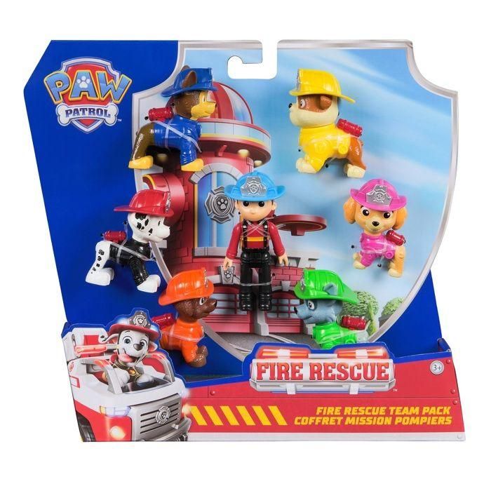 Patrulla Canina AAAVO09104 - Figuras multipack de bomberos y rescate 0 Patrulla Canina AAAVO09104 - Figuras multipack de bomberos y rescate 0