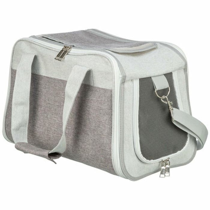 Bolso para Mascotas Trixie Gris 25 × 27 × 42 CM 9 Bolso para Mascotas Trixie Gris 25 × 27 × 42 CM 9