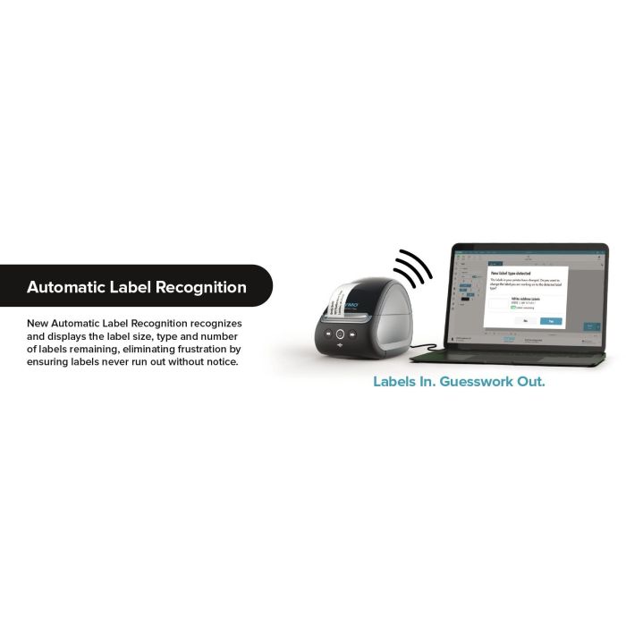 DYMO Rotuladora LABEL WRITER LW5XL NUEVA SERIE - RECONOCIMIENTO DE CINTA. ETIQUETA GRANDE (ESPECIAL ENVIOS) 17