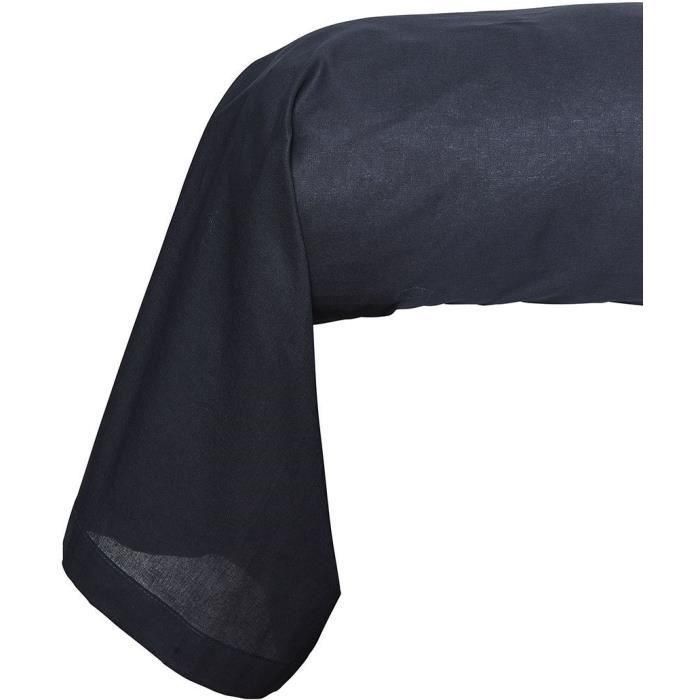 Funda protectora - TODAY - Essential - 45 x 185 cm - 100% algodón - Azul marino 2 Funda protectora - TODAY - Essential - 45 x 185 cm - 100% algodón - Azul marino 2