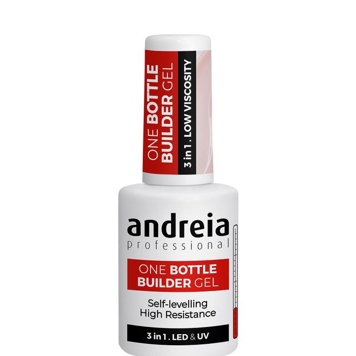 Andreia Professional One Bottle Builder Gel Gel Construcción 3 en 1 Baja Viscosidad Cover Nude 14 ml